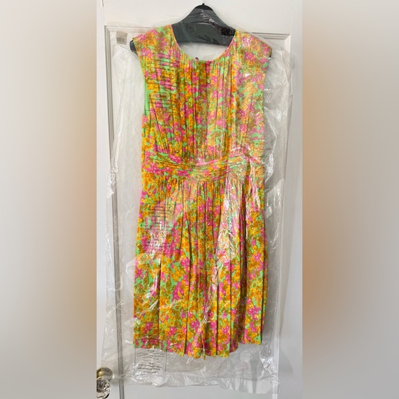Boden Vibrant Floral Selena Sleeveless Midi Dress - Picture 5 of 7